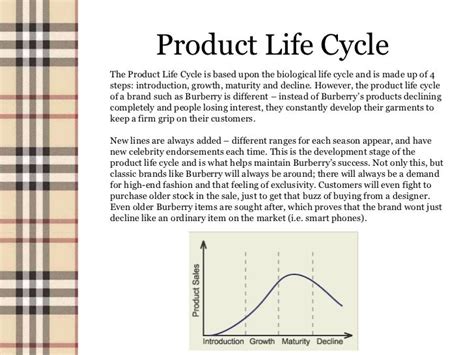 burberry life cycle|burberry business plan.